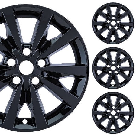 PacRim 18" Gloss Black Wheel Skin Cover |Compatible with 18" Dodge Durango SXT, SXT Plus 2014-2024 |Set of 4