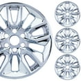thumbnail image 1 of PacRim 20" Chrome Wheel Cover Skins |Hubcap Set for Chevy Silverado 1500 Custom 2019-2024 Models |Set of  4, 1 of 6