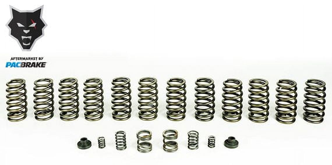 Spring Kit 12 Hd Valve Springs For 94-98 Dodge Ram 2500/3500 Cummins 12 Valve Engine W/ P7100 Injection Pump Pacbrake