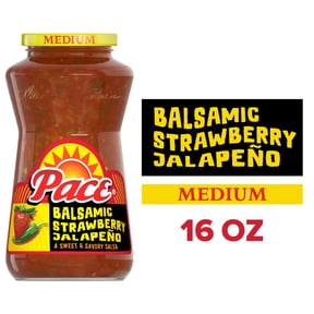 Pace Balsamic Strawberry Jalapeno Salsa, 16 oz Jar