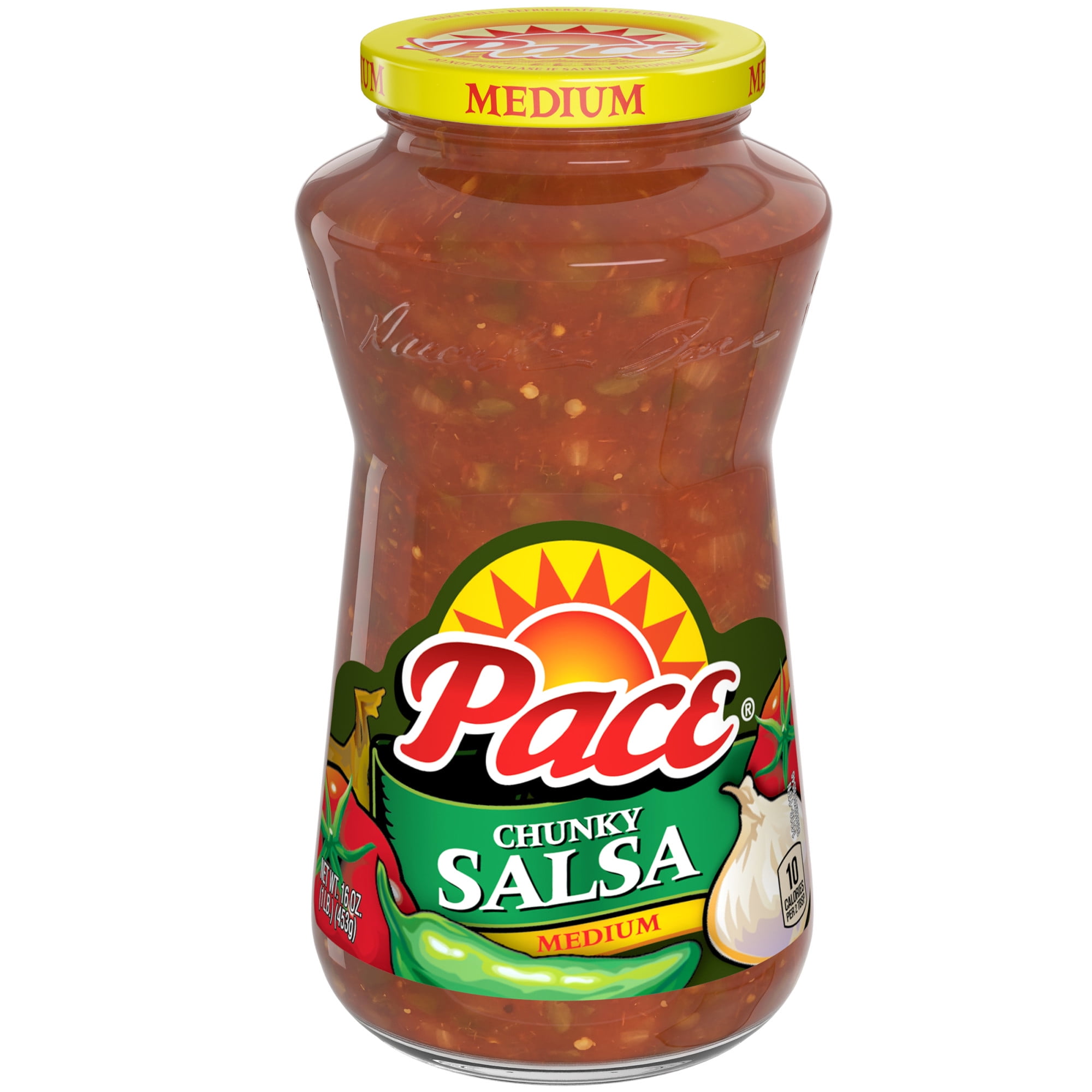 Pace Chunky Medium Salsa, 16 oz Jar