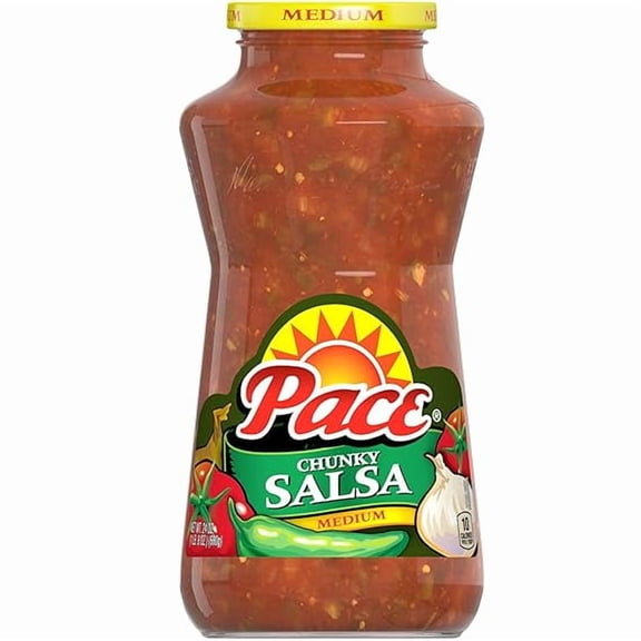 Pace Chunky Medium Salsa, 24 oz Jar ( Pack of 2 )