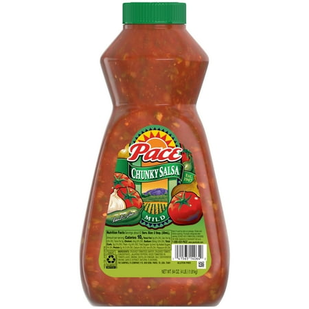 Pace Chunky Mild Salsa, 64 oz Bottle