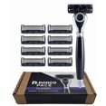 thumbnail image 1 of Pace Classic - Seven Blade Razor System with Pivoting Head and Premium Handle- 9 Pack (1 Handle + 9 Cartridges), 1 of 10