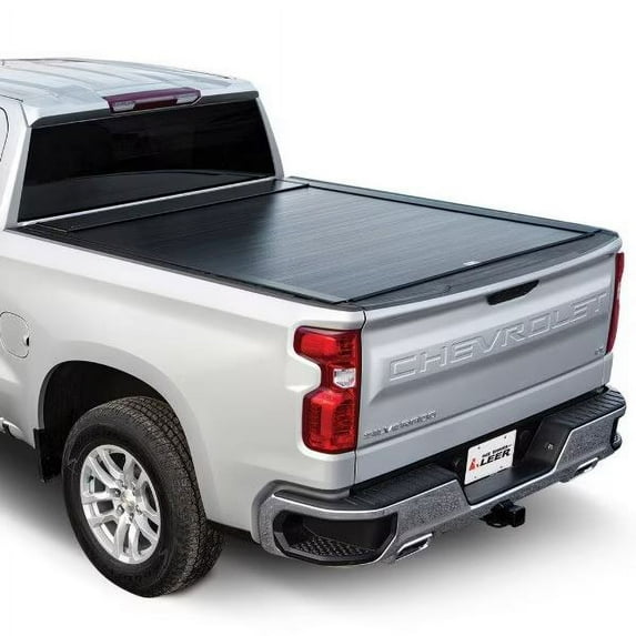 Pace Edwards BLCA27A58 - Retractable Tonneau Cover For Chevy Silverado 1500 Fits select: 2021-2022 CHEVROLET SILVERADO, 2019-2020 CHEVROLET SILVERADO C1500 LT