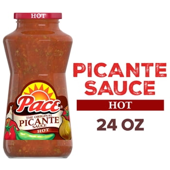 Pace Hot Picante Sauce, 24 oz Jar