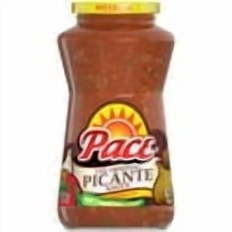 Pace Medium Picante Sauce, 16 oz Jar-Pack Of 4