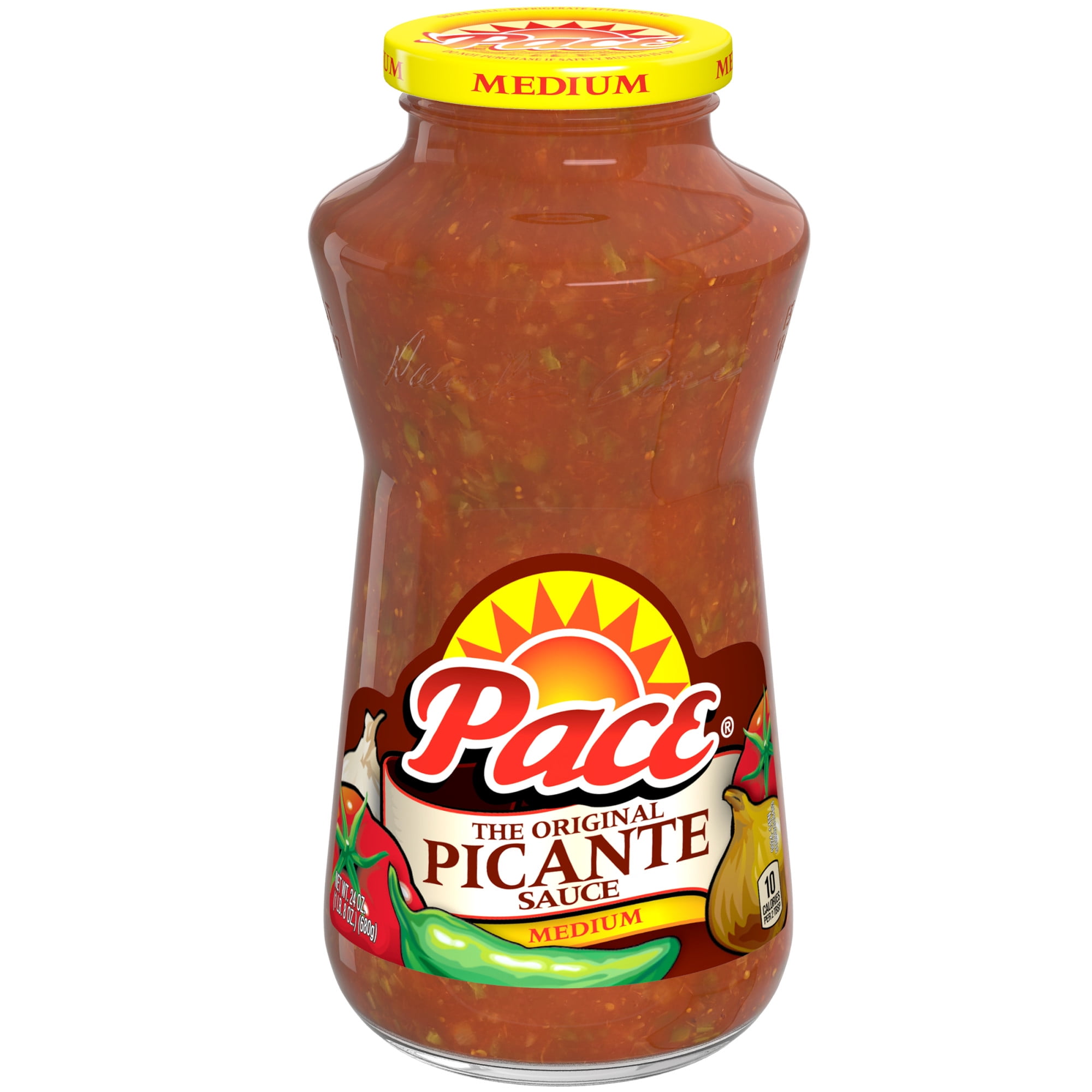 Pace Medium Picante Sauce, 24 oz Jar