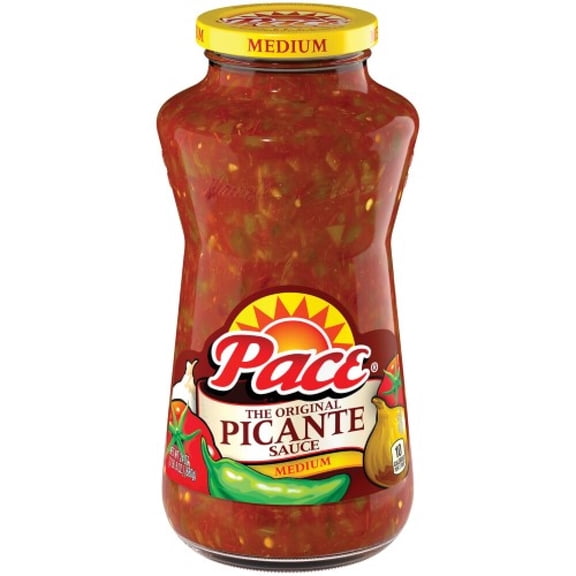 Pace Medium Picante Sauce 24 oz. (Pack of 3)