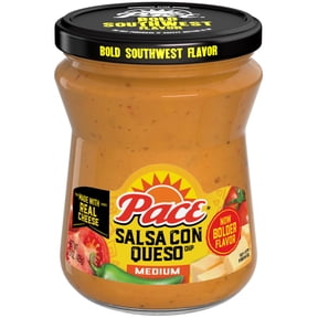 Pace Medium Salsa con Queso Dip, 15 oz Jar