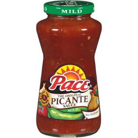 Pace Mild Picante Sauce 16oz (Pack of 6)