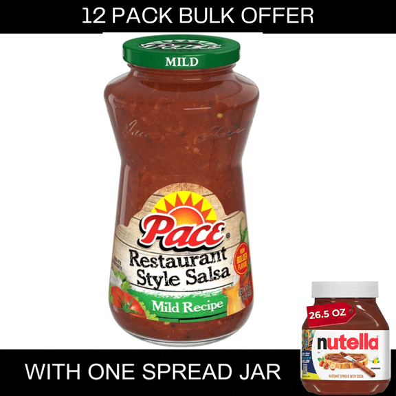 Pace Restaurant Style Mild Salsa, 16 oz Jar