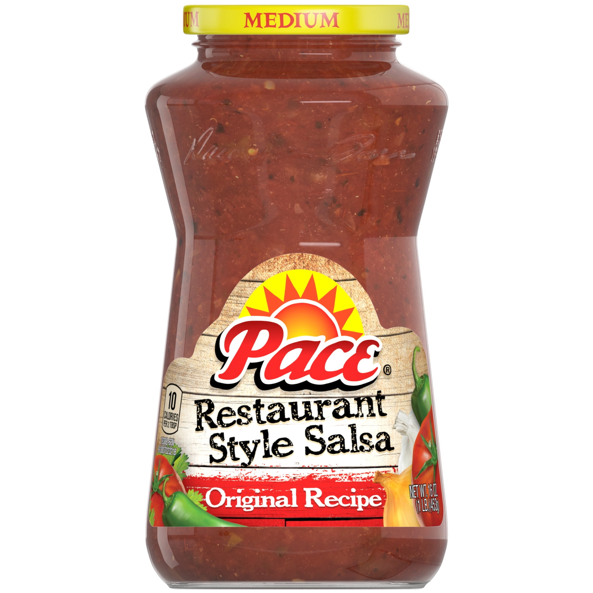 Pace Restaurant Style Original Recipe Medium Salsa, 16 oz Jar