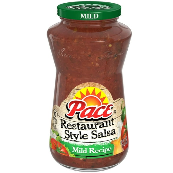 Pace Restaurant Style Mild Salsa, 16 oz Jar (Pack of 3)