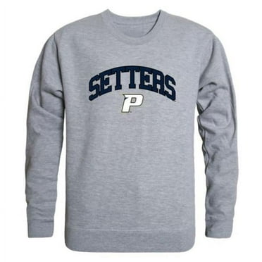 Pace University Setters Campus Crewneck Sweatshirt, Heather Grey - Large
