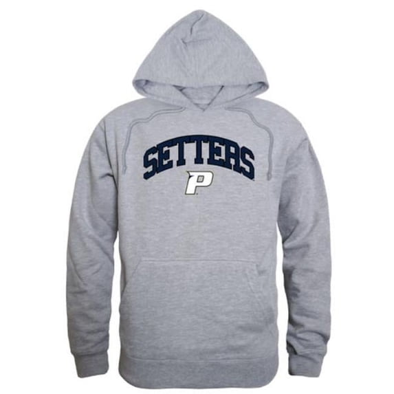 Pace University Setters Campus Hoodie, Heather Grey - Small
