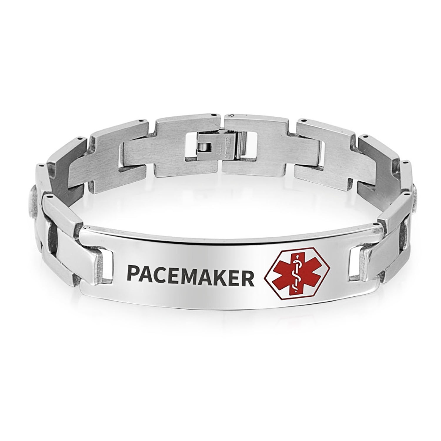 Pacemaker Identification Medical Alert ID U Link Bracelet Pre Engraved ...