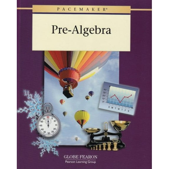 Pre-Owned Pacemaker Pre Algebra Second Edition Se 2001c