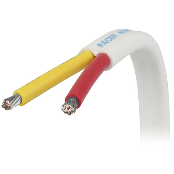 Pacer 14/2 AWG Safety Duplex Cable - Flat Cable - Red/Yellow - ... [W142RYW-250]