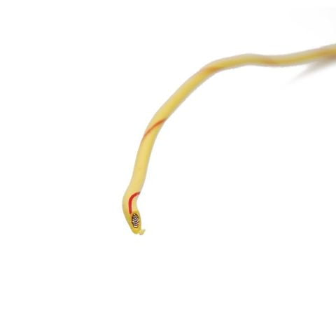 Pacer 14 AWG Yellow / Red 50V Tinned Copper SAE Boat Marine Wire (60 Foot)