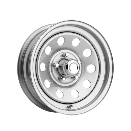 Pacer 229S 13x4.5 Rim 5x4.5 5 Lug, Silver for Trailer