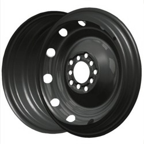 1 X Pacer 83B FWD Black Mod 16X6 5X110/5X4.50 72 Hub 35 Offset Black Wheel Rim main image 0