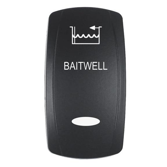 Pacer Actuator - BAITWELL for V Series Contura Switches - Black - Laser Etched