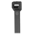 thumbnail image 1 of Pacer 14" Cable Tie - Black - 50lb Tensile Strength - 4" Bundle Diameter - 100 Piece Bag CT4S-100BK, 1 of 1