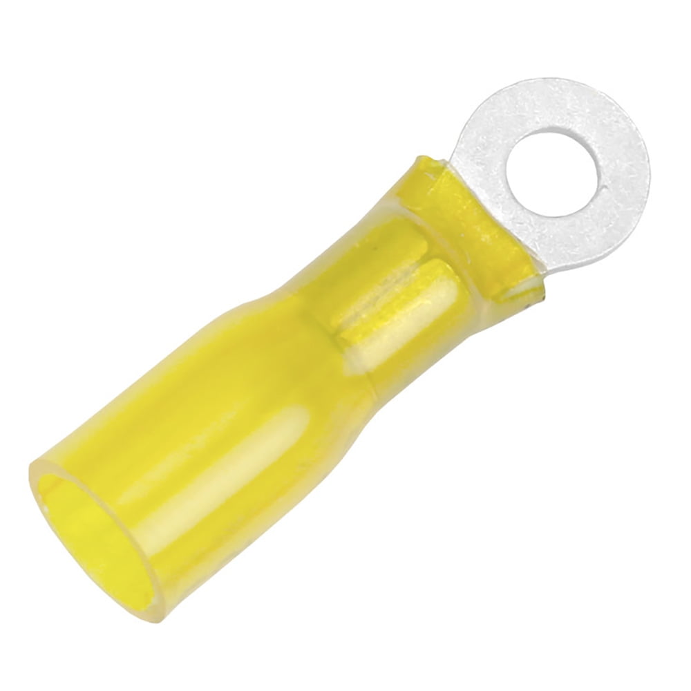 Pacer 12-10 AWG Heat Shrink Ring Terminal - #10 Stud Size - 25 ... [TE10-10R-25]