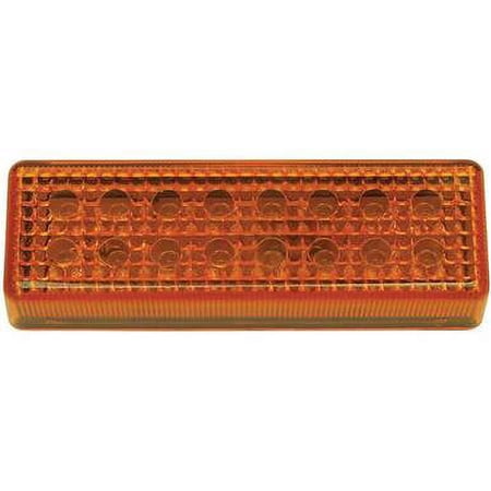 Pacer Performance 16 Diode Double Row LED Light, Amber 20-711