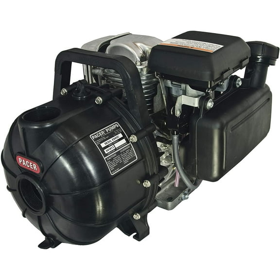 Pacer Pumps SE2UL E5HOC Multi-Purpose Water Transfer Pump with 2 Inch Inlet and Outlet and Honda GC Engine