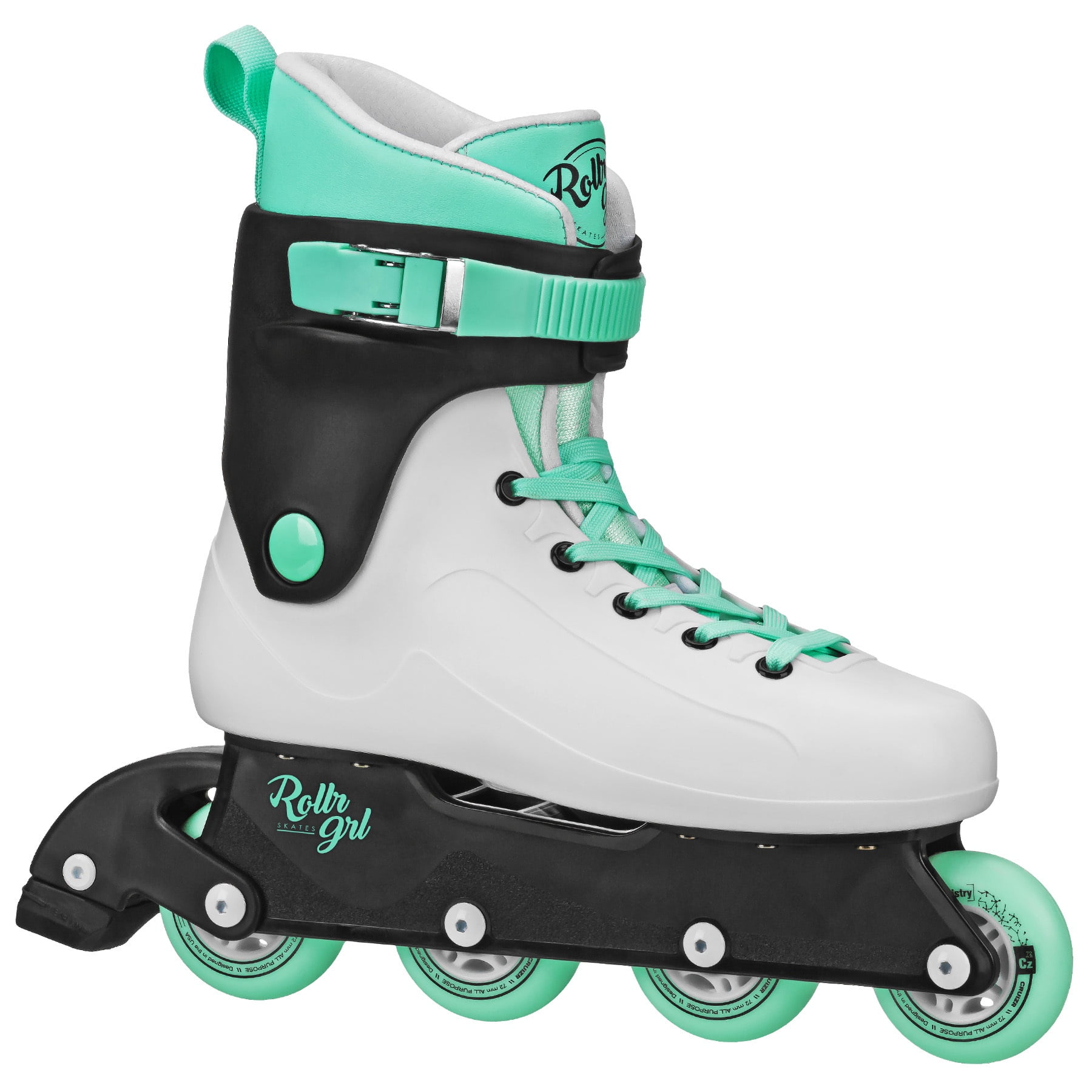 Pacer Rollr Grl Ocean Shore Inline Adult Skates Angelmint size M5/W6