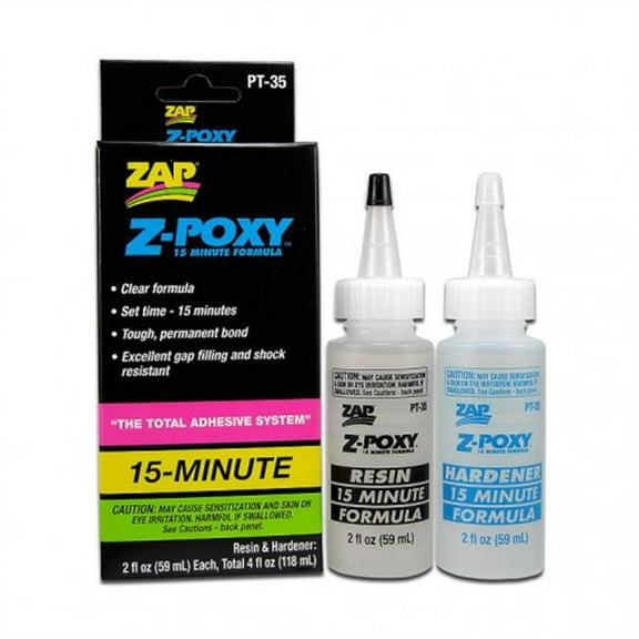 Pacer Technology Zap PT35 Zap Z-Poxy 15 Minute Epoxy