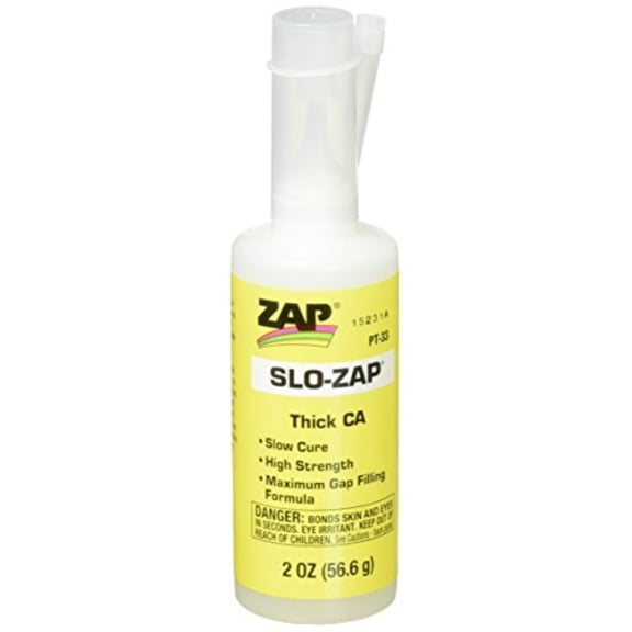 pacer technology (zap) slo-zap (thick) adhesives, 2 oz