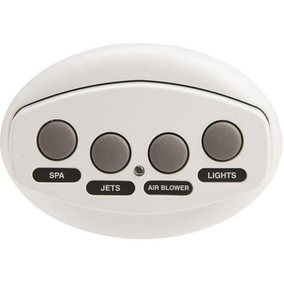 Pacfab  100 ft. Intellitouch is4 & 4 Function Spa Side Remote, Gray