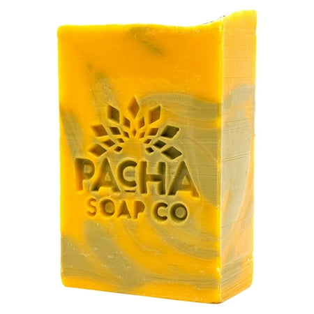 Pacha Spearmint Lemongrass Bar Soap, 1 Count, All Skin Types