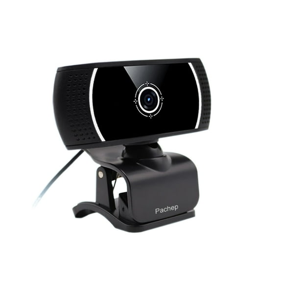 Pachep Computer cameras, Webcam with Microphone, Adjustable Brightness