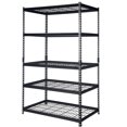 thumbnail image 1 of Pachira 48" x 72" 5 Shelf Steel Shelving for Home/Office Organizing, Black, 1 of 8