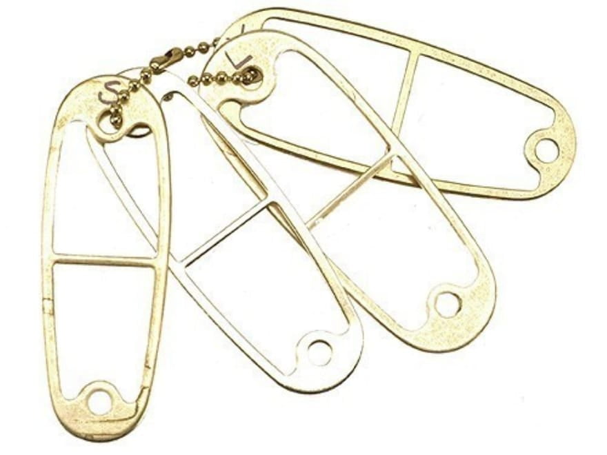 Pachmayr Recoil Pad Grinding Templates Set of 4