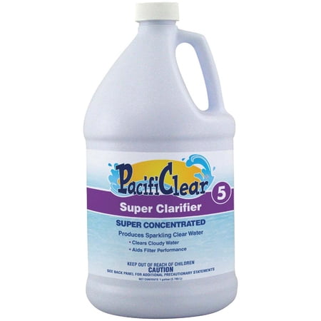 Waterteq PacifiClear Super Clarifier Liquid - Pool Clarifier - 1 Gal