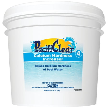 Pacifi Clear Calcium Hardness Increaser Granules - Pool Water Balancer - 25 Lbs