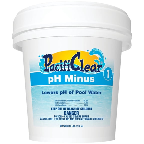 Waterteq pH Minus Balancer Granules - pH Reducer for Swimming Pools - 6 lbs