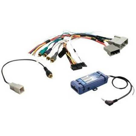 PAC - Radio Replacement and Steering Wheel Control Interface for Select Honda Vehicles - Blue