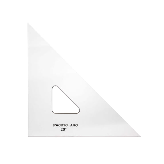 Pacific Arc Acrylic Triangles