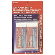 Pacific Arc, Eraser: soft white plastic