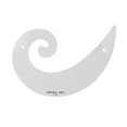 thumbnail image 1 of Pacific Arc,Professional French Curves, Acrylic, Plain Edge, 5.25 Inches, 1 of 1