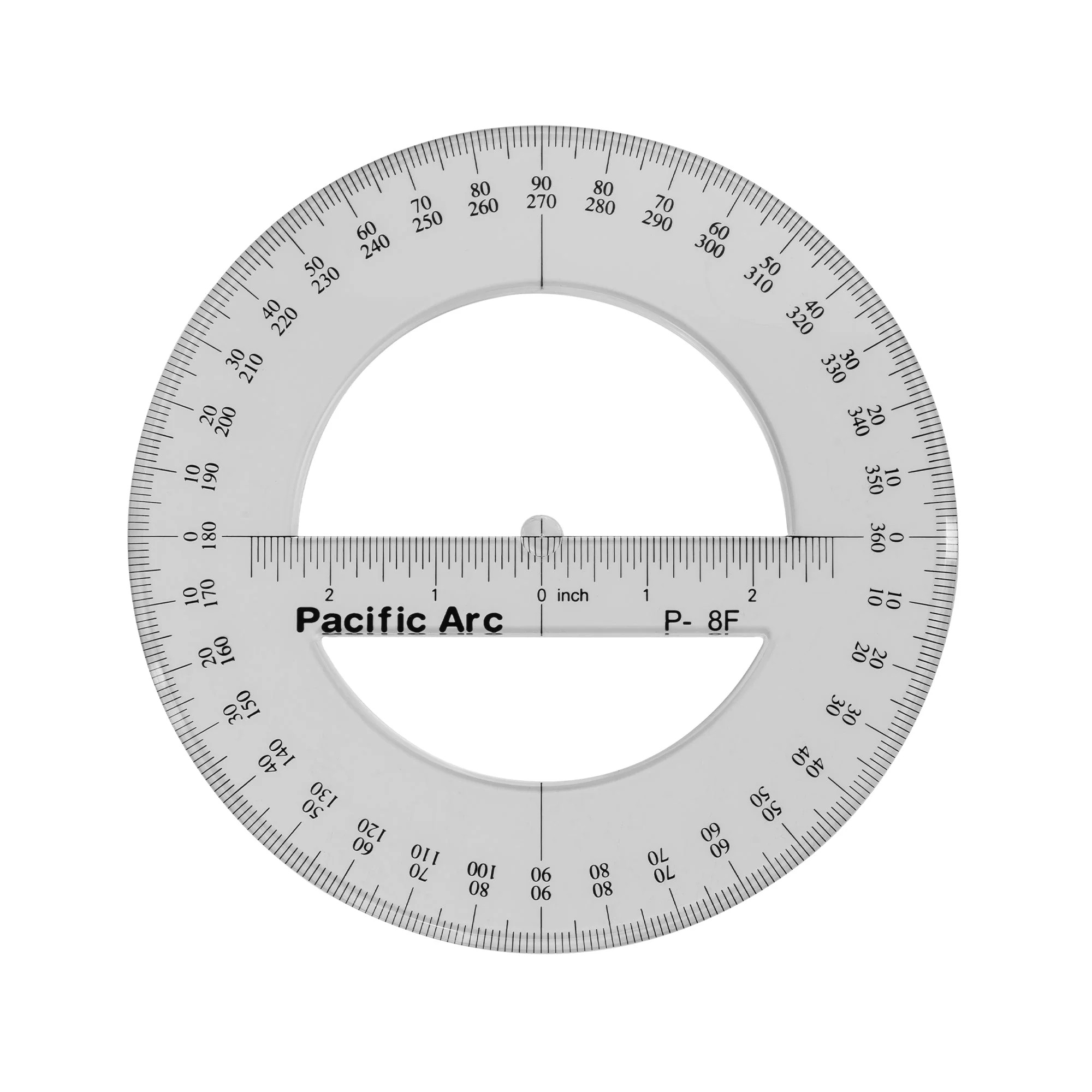 Sparco Professional Plastic Protractor