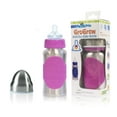 thumbnail image 1 of Pacific Baby GroGrow 10-oz Steel Eco Baby Bottle, 1 of 2