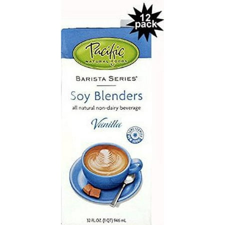 Pacific Barista Series Soy Vanilla Non-Dairy Beverage 12-32 fl. oz. Aseptic Cartons