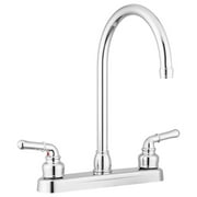 Pacific Bay Lynden Kitchen Faucet Modern High Arc Sink Faucet, Polished Chrome